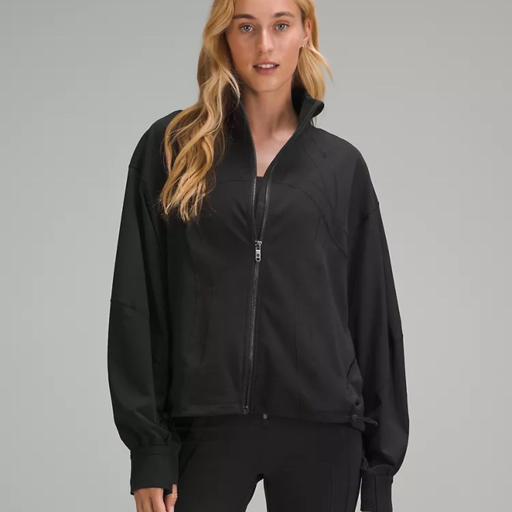 lululemon athletica Black Full-Zip Lightweight Jacket